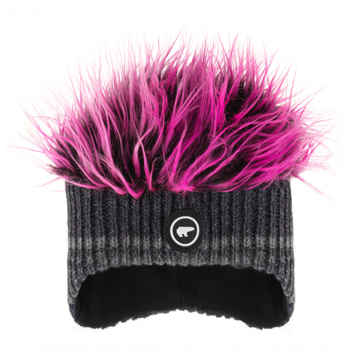 

Шапка Eisbär Keke Cocker, цвет Graphite Grey/Pink