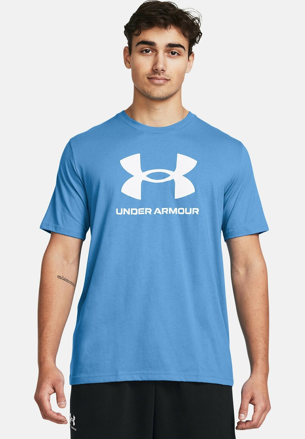 

Футболка с принтом SHORT SLEEVE GRAPH SPORTSTYLE LOGO UPDATE Under Armour, цвет viral blue