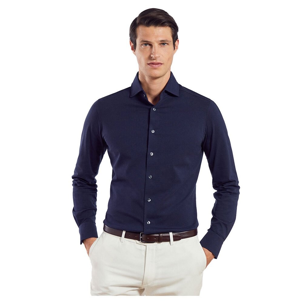 

Рубашка с длинным рукавом Hackett 4 Flex, синий
