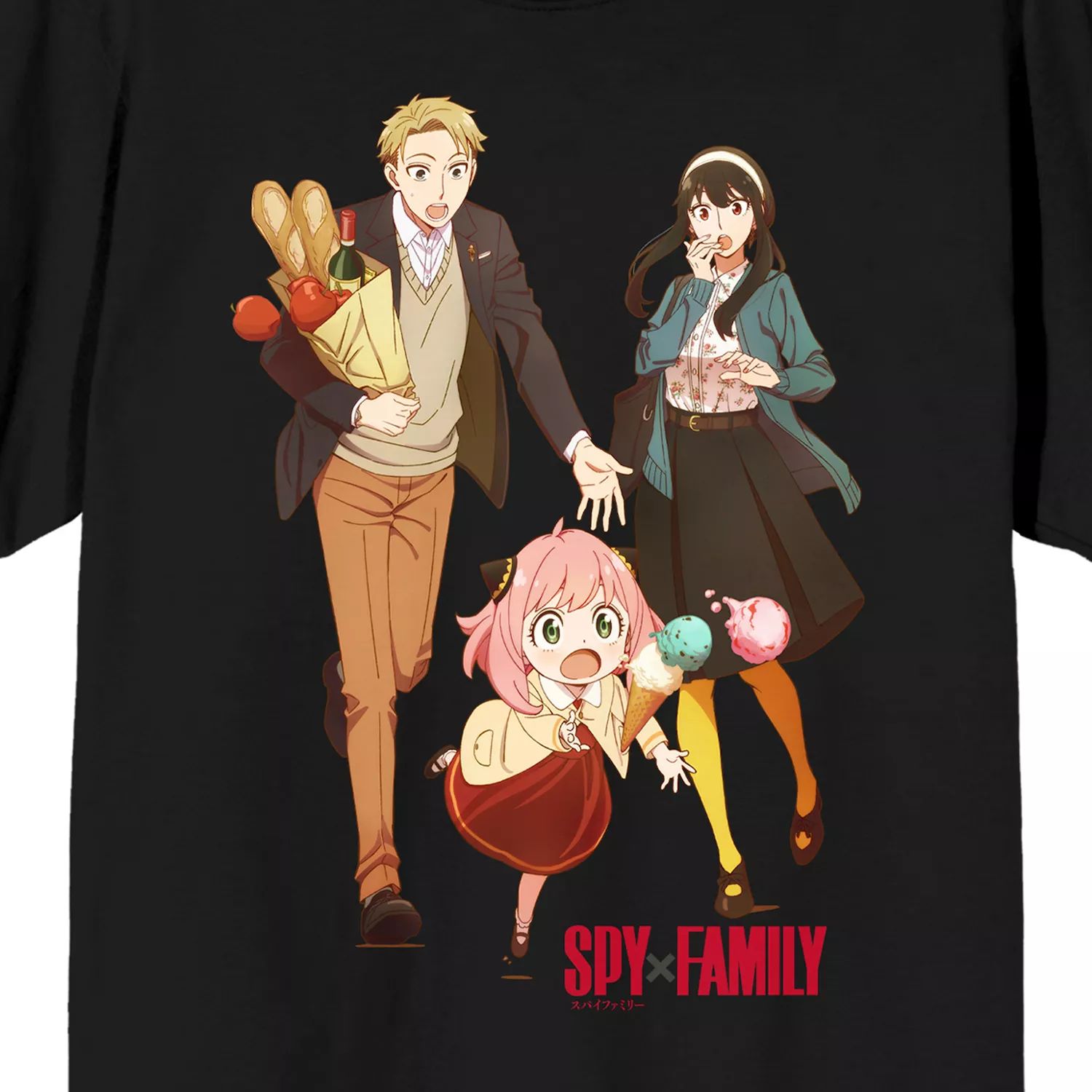 Мужская футболка Spy X Family Forger Licensed Character аниме spy×family loid forger брошь булавка из сплава cosplay для одежды значок для рюкзака декоративный подарок