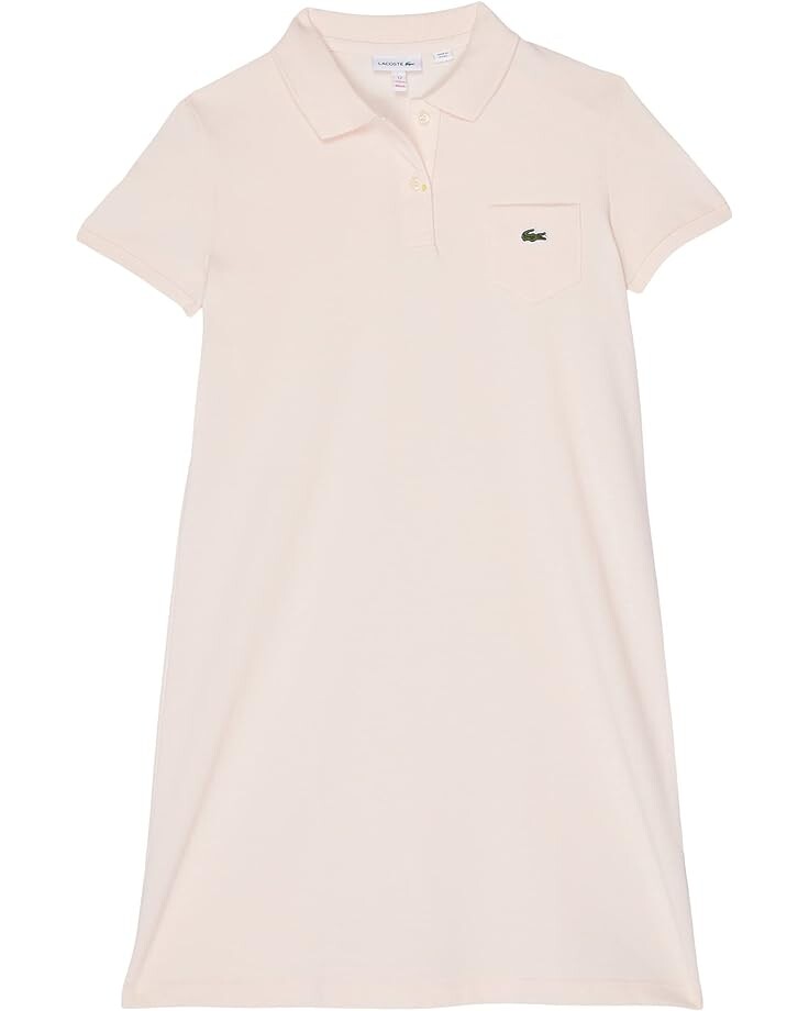 

Платье Lacoste Classic Pique Dress with Pocket, цвет Flesh