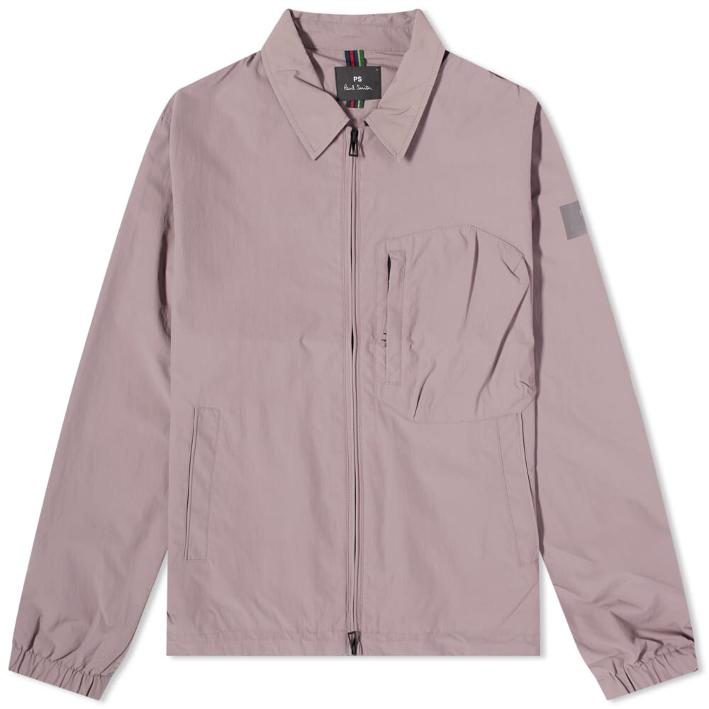 

Нейлоновая куртка на молнии Paul Smith, фиолетовый