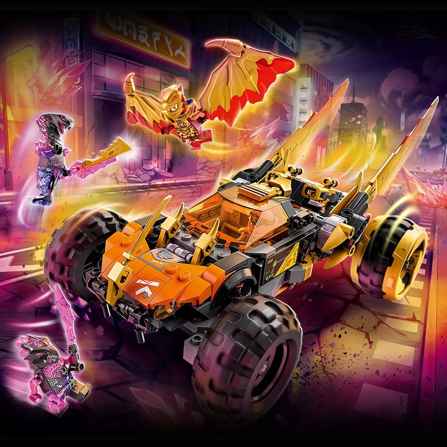 

Конструктор LEGO NINJAGO «Крейсер Дракона Коула» 71769 LEGO