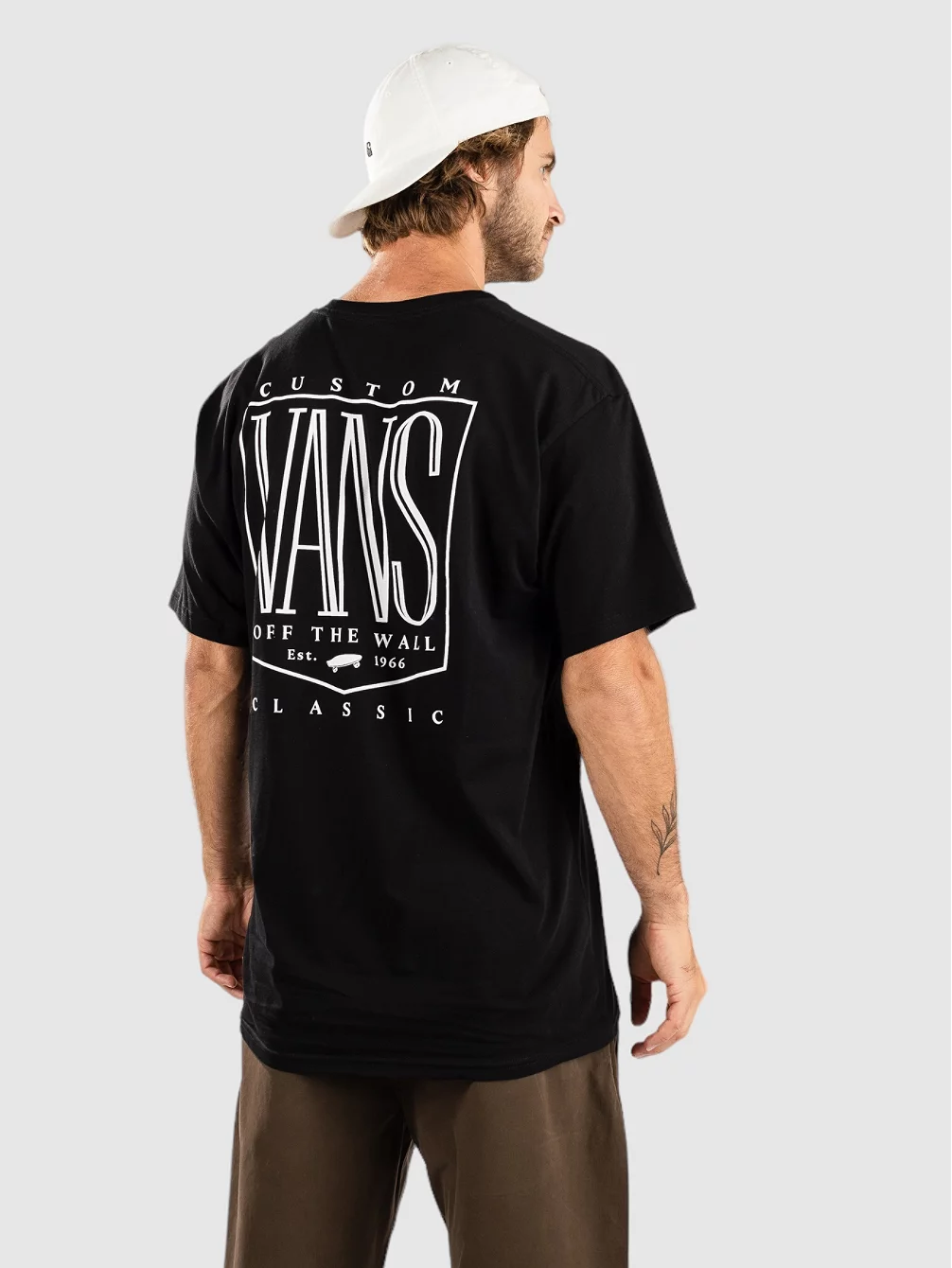 

Оригинальная футболка высокого типа Vans, черный