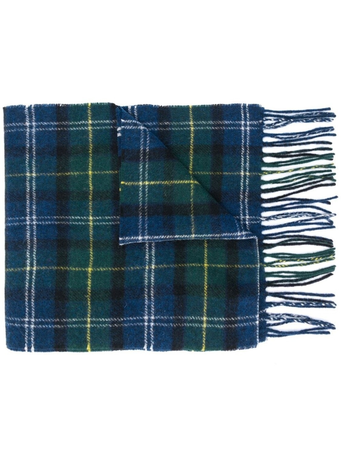 

Barbour шарф в клетку тартан, зеленый