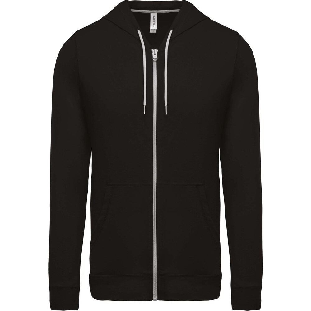 

Куртка Kariban Hooded Coton Light, черный
