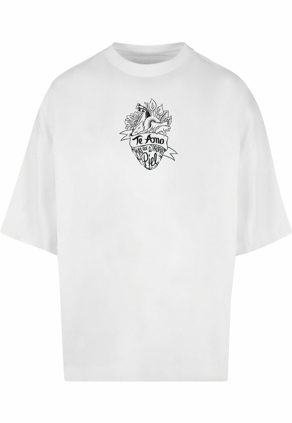 

Футболка с принтом TE AMO OUTLINE HUGE Merchcode, цвет white