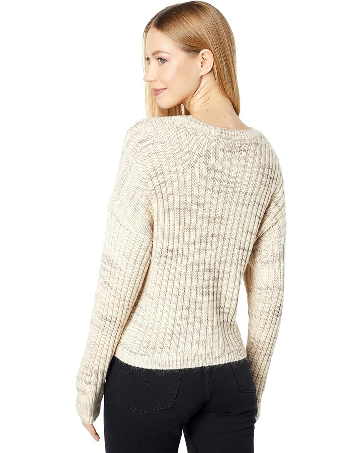 

Свитер Lucky Brand Space Dye Boxy Sweater, цвет Taupe Multi