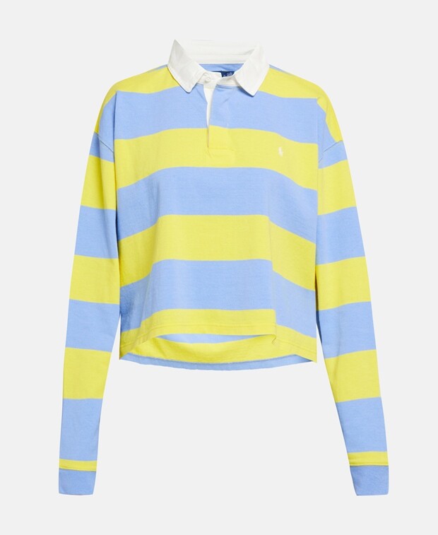 

Рубашка-поло с длинными рукавами Polo Ralph Lauren, желтый