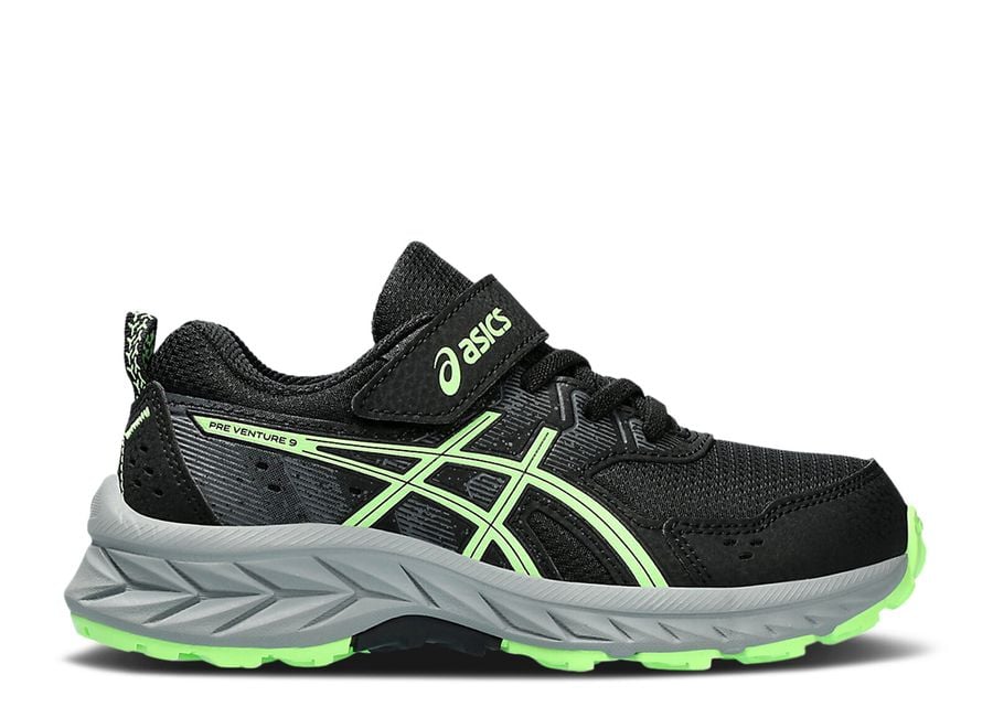 

Кроссовки ASICS Gel Venture 9 Ps 'Black Illuminate Green', черный