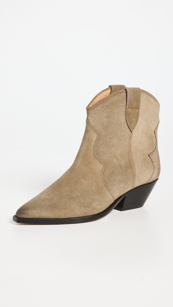 

Ботинки Isabel Marant Dewina Booties, серо-коричневый
