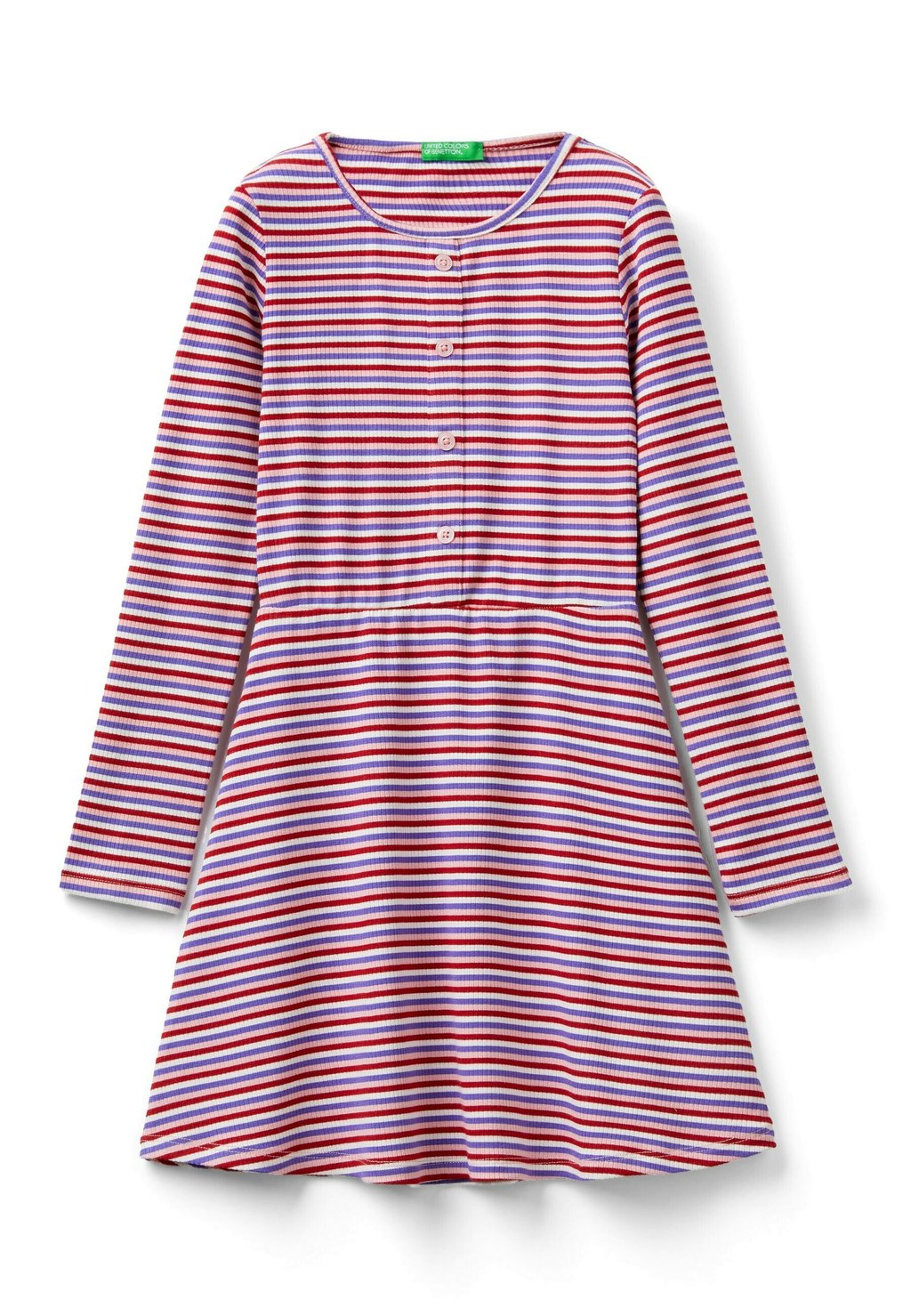 

Платье летнее Stripe Ya United Colors of Benetton, мультиколор