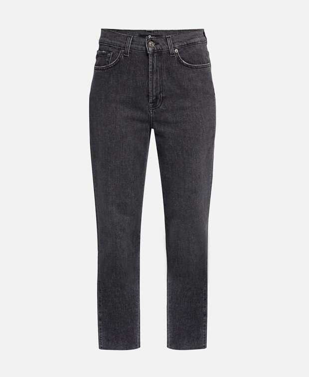 

Прямые джинсы 7 for all Mankind, цвет Medium Grey