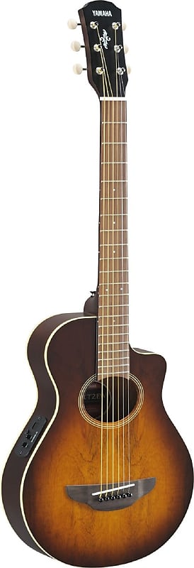 Акустическая гитара Yamaha APXT2EW 3/4 Size Exotic Wood Acoustic Electric Guitar w/ Gig Bag, Tobacco Sunburst