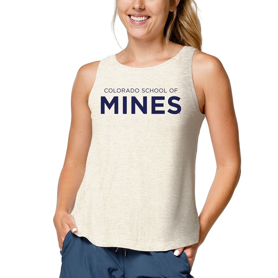 

Топ League Collegiate Wear Colorado School Of Mines Orediggers, кремовый