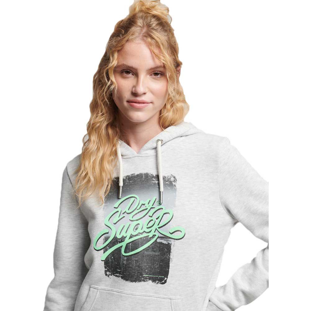 

Худи Superdry Vintage Photograph Infill, серый