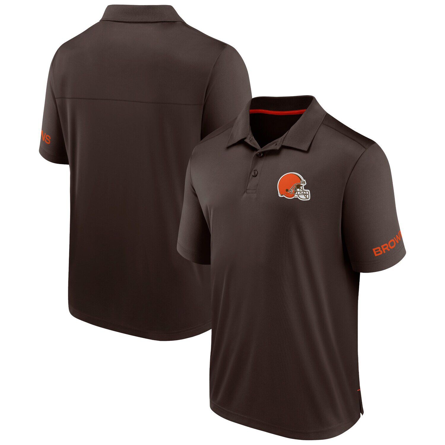 

Мужская футболка Fanatics Branded Brown Cleveland Browns стала командным поло