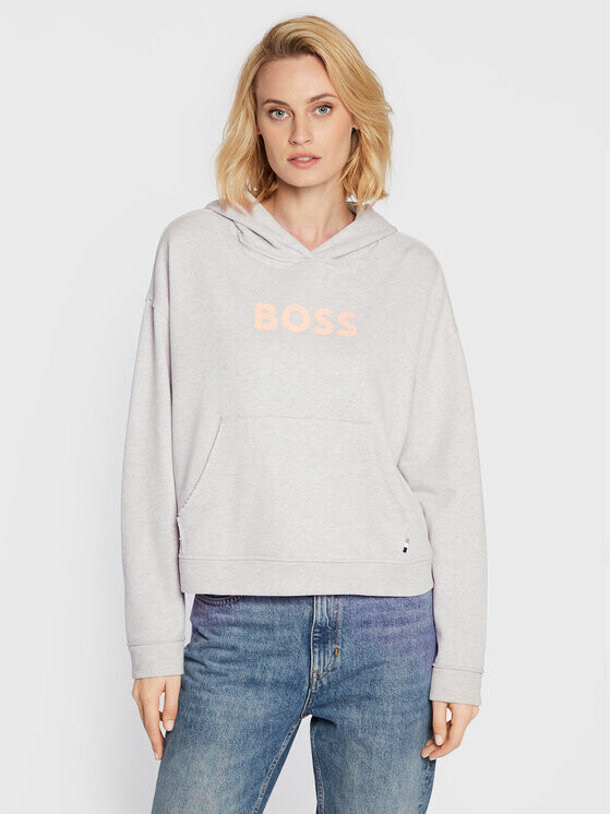 

Толстовка свободного кроя Boss, серый