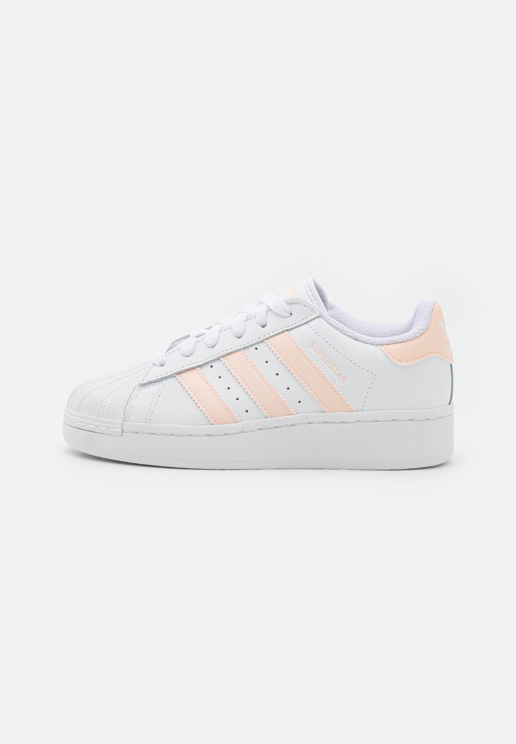 

Кроссовки adidas Originals Superstar Xlg, обувь белый / светло-оранжевый