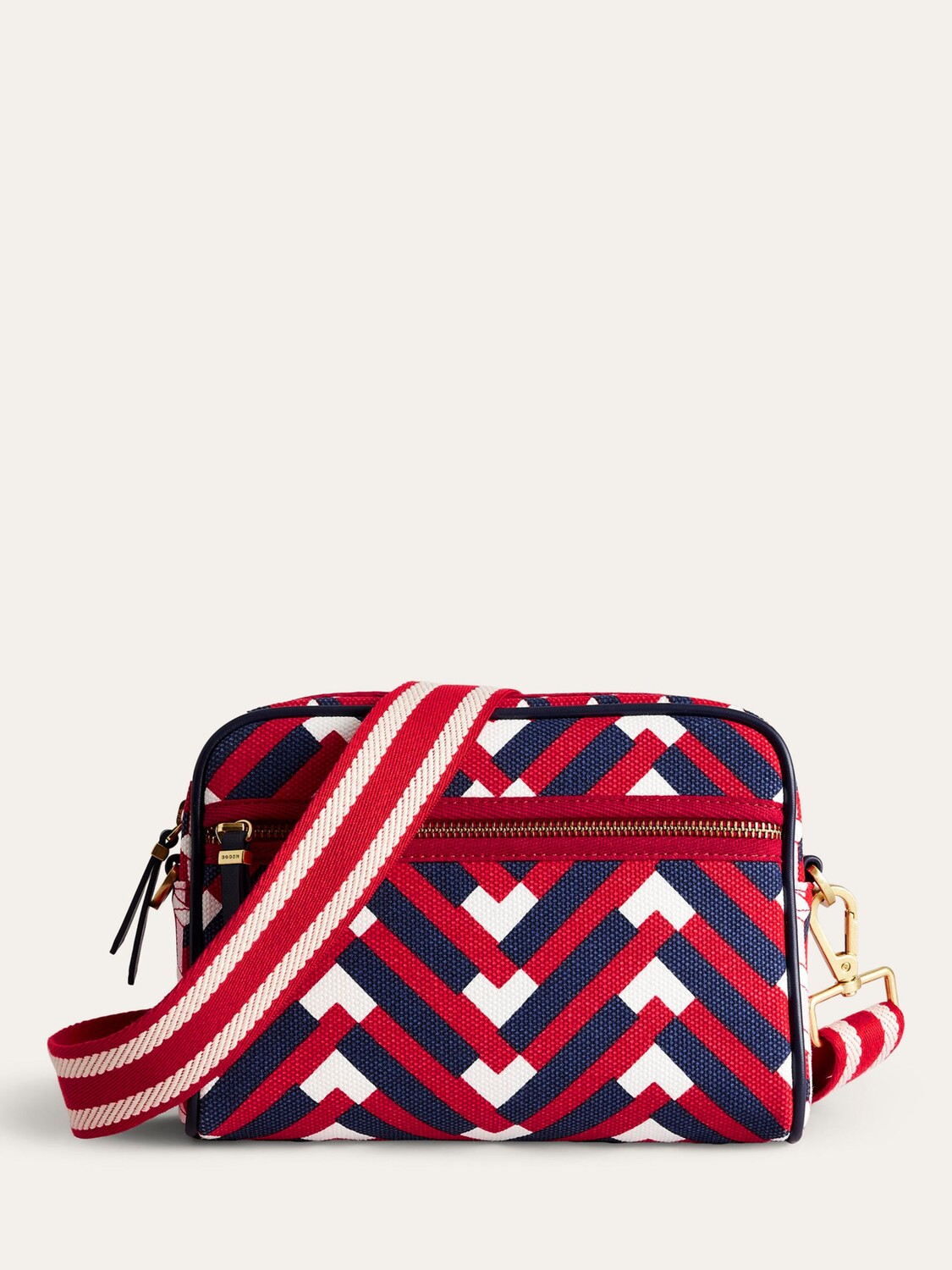 

Холщовая сумка через плечо Boden Chevron, Hot Pepper Chevron