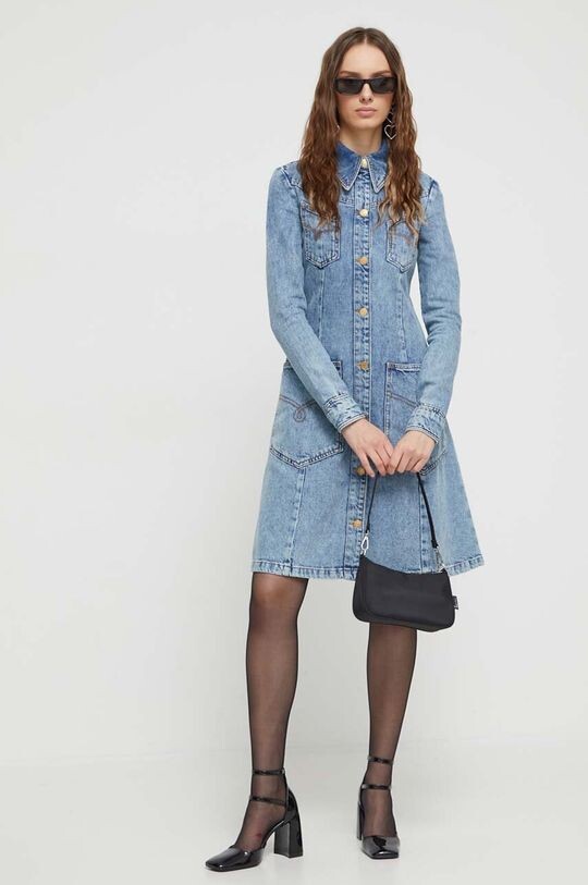 

Джинсовое платье Moschino Jeans, синий