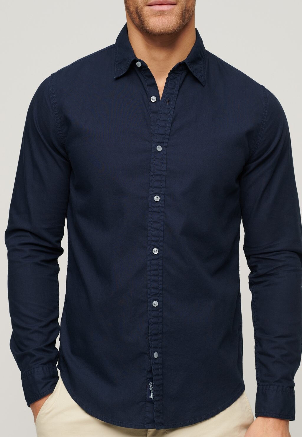 

Рубашка Superdry, цвет nautical navy