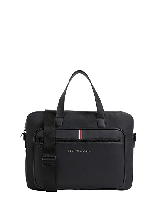 

Черная мужская сумка для ноутбука Tommy Hilfiger