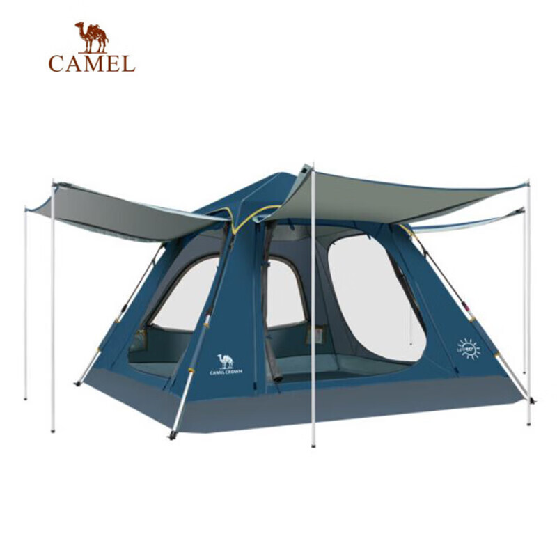 

Уличная палатка Camel, многоместная палатка для кемпинга, утолщенная защита от дождя и солнца A1S3NA106