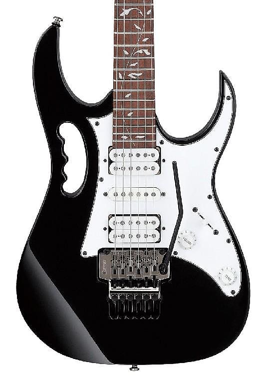 Электрогитара Ibanez JEMJRBK Steve Vai Signature Jem Electric Guitar Black электрогитара ibanez steve vai signature premium jem7vp electric guitar white w gigbag