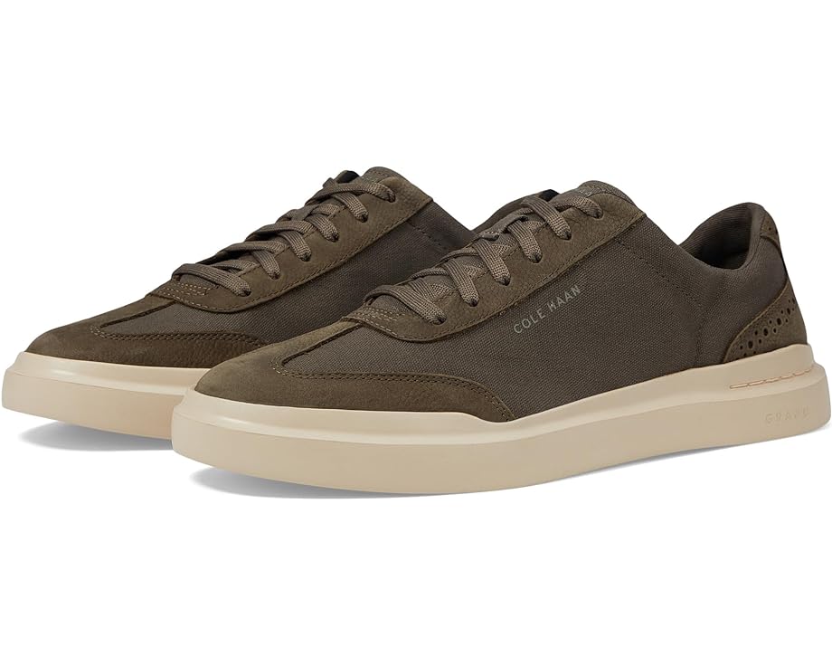 

Кроссовки Cole Haan Grandpro Rally Canvas T-Toe Sneaker, цвет Deep Olive/Tea Leaf/Oat