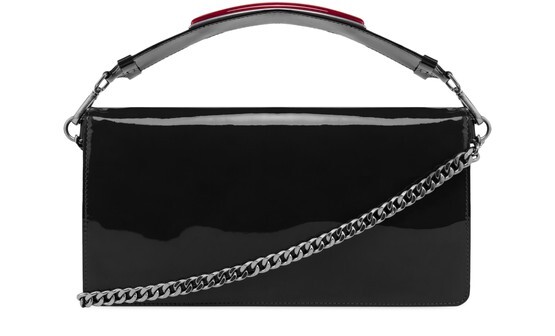 

Горизонтальная сумка Handle Gem из кожи наппа Alberta Ferretti, черный