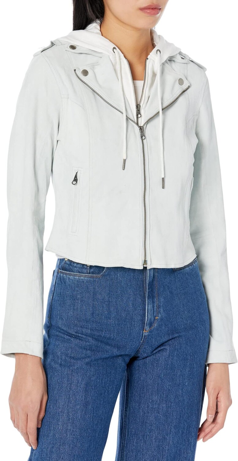 

Куртка jakett NEW YORK Molly Washed Suede, цвет Ice Blue