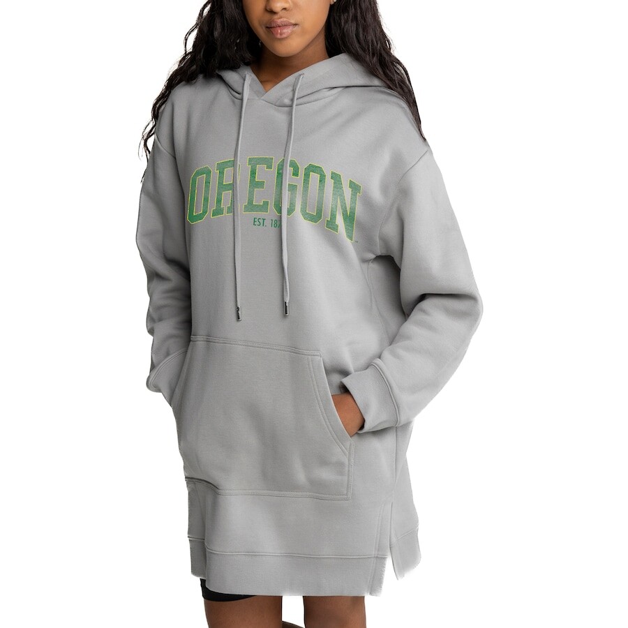 

Платье-худи Gameday Couture Oregon Ducks, серый