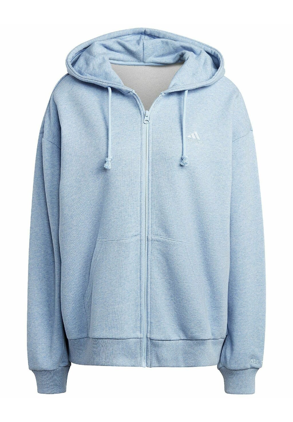 

Толстовка на молнии Adidas, синий