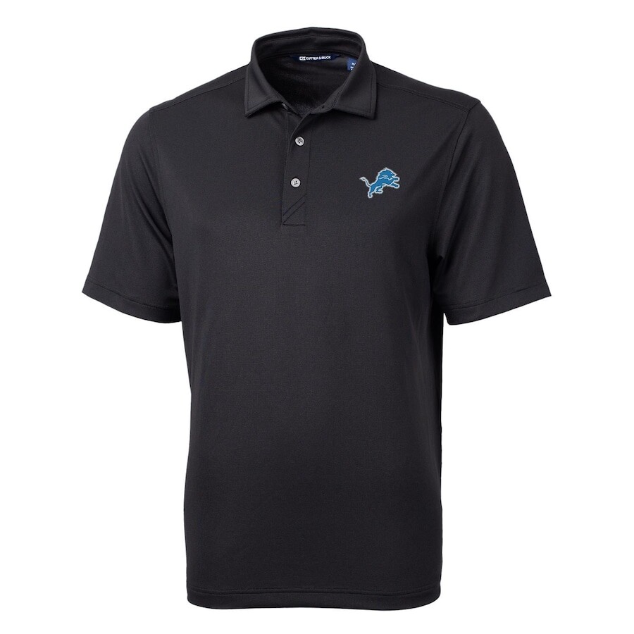 

Поло с коротким рукавом Cutter & Buck Detroit Lions, черный