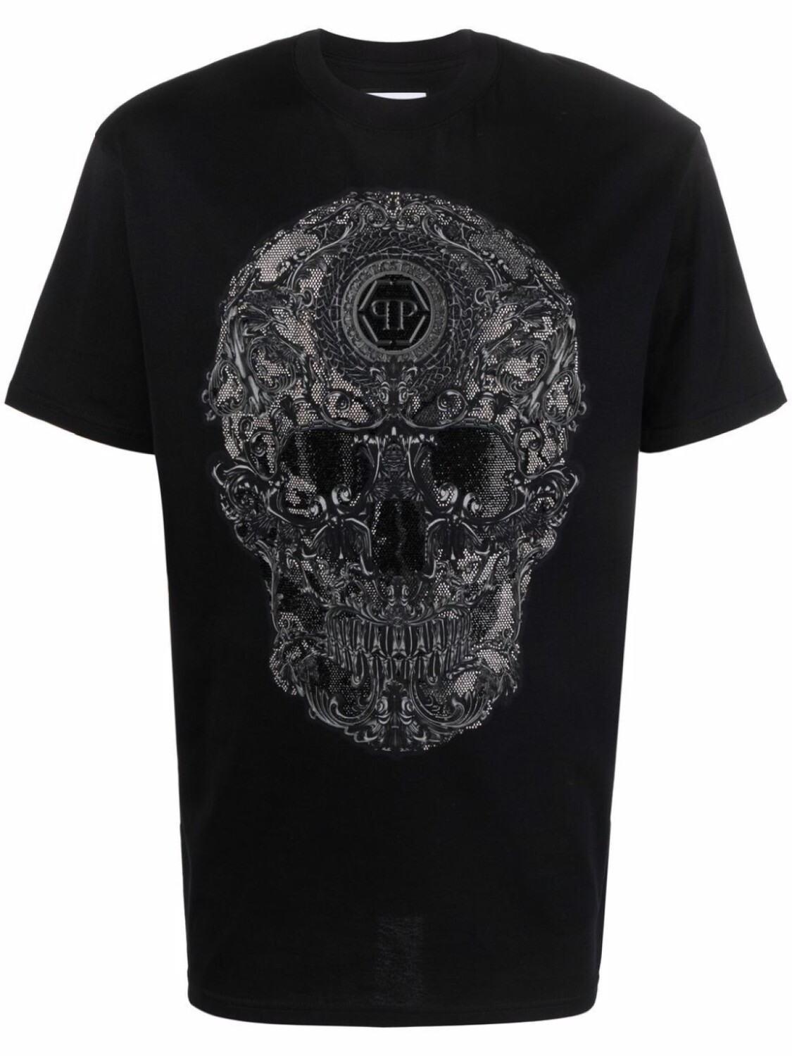 

Philipp Plein футболка с принтом Skull, черный