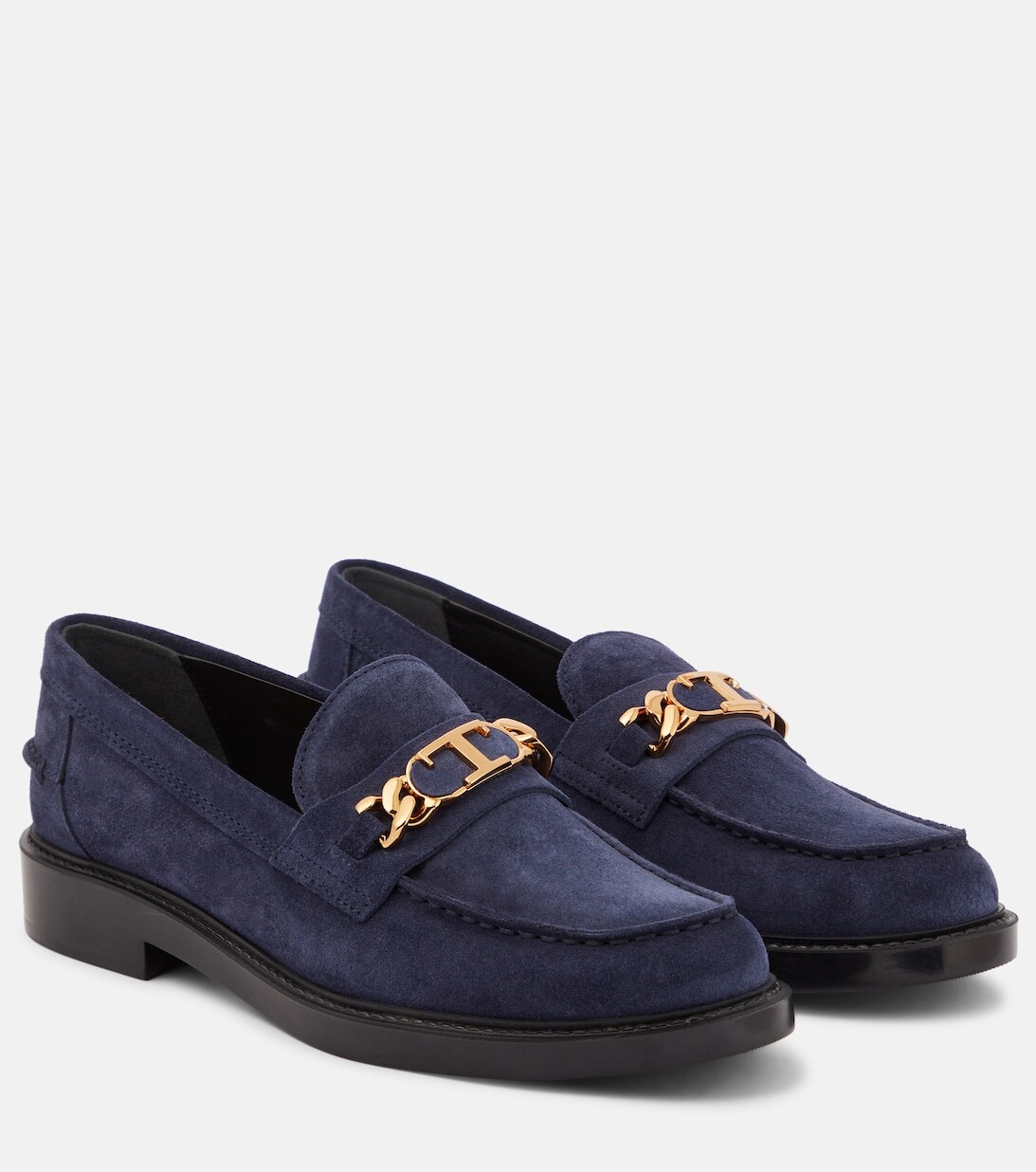 

Замшевые лоферы Tod's, коричневый