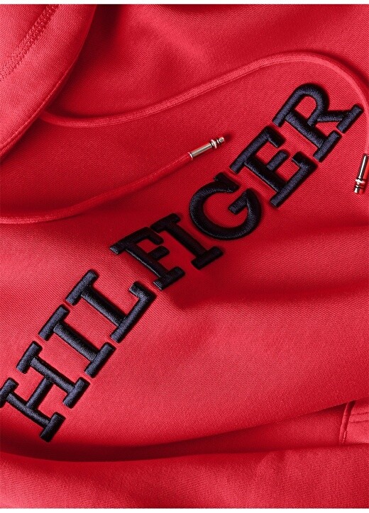 

Оранжевая мужская толстовка с воротником с капюшоном Tommy Hilfiger, Оранжевый