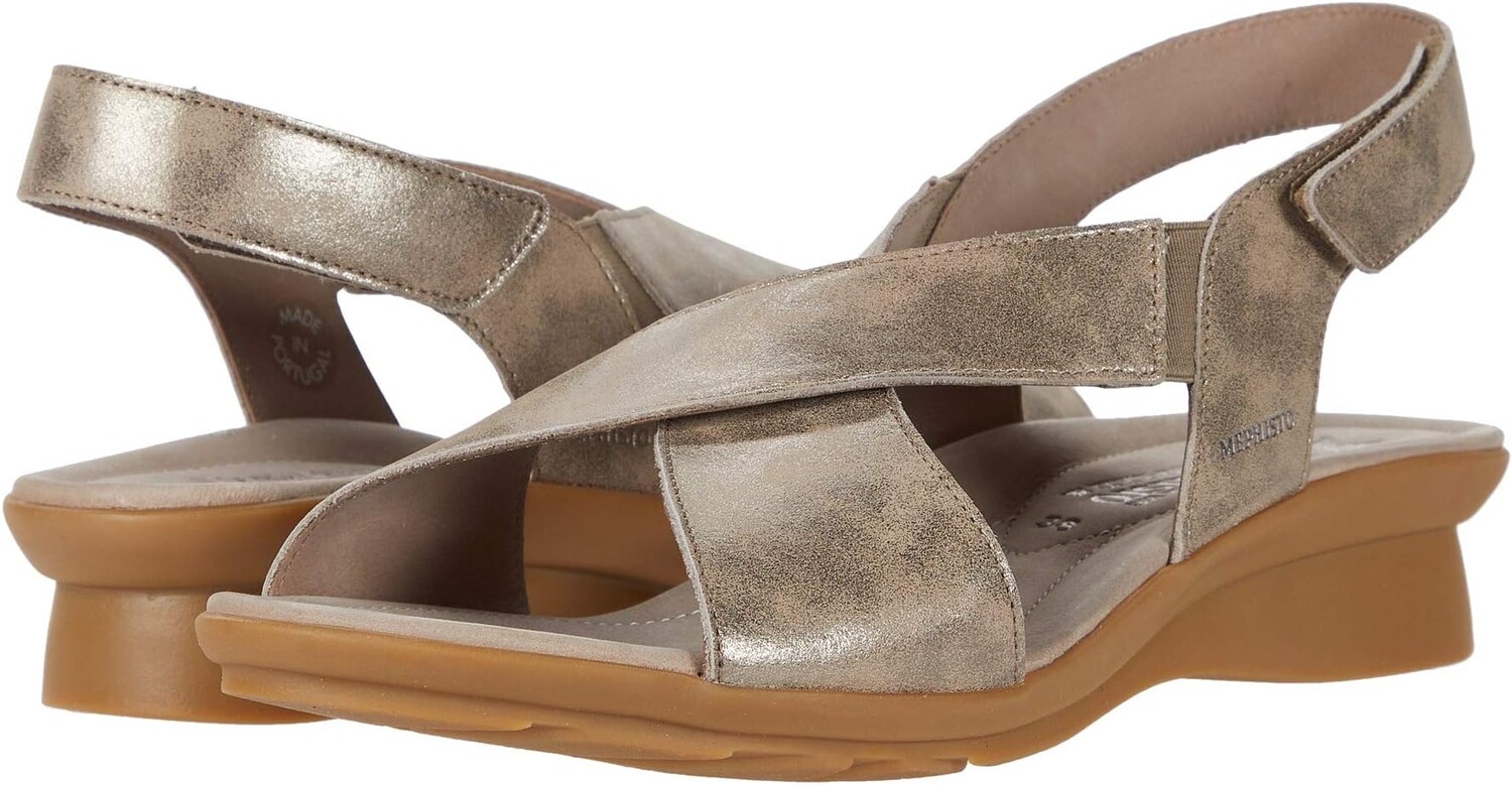 

Сандалии на плоской подошве Phara Mephisto, цвет Dark Taupe Monaco