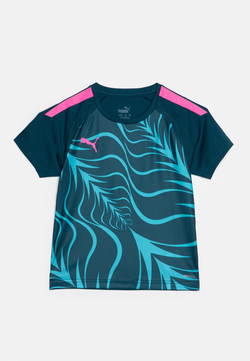 цена Спортивная футболка Individualliga Graphic Unisex Puma, цвет petrol/pink