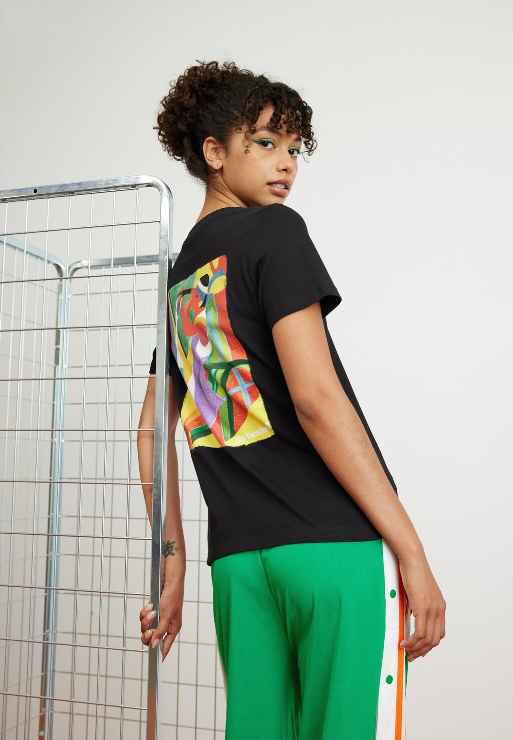 

Футболка с принтом ABSTRACT TENNIS LADIES T-SHIRT On Vacation, цвет black