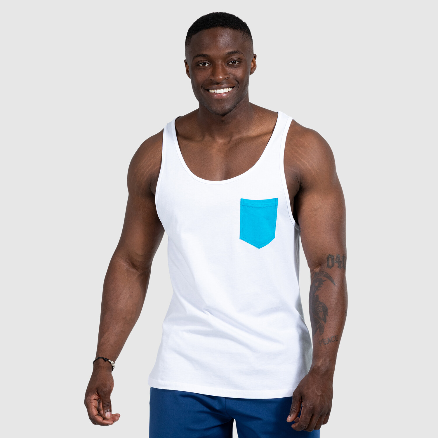 

Рубашка SMILODOX Tank Top Marcelo, белый