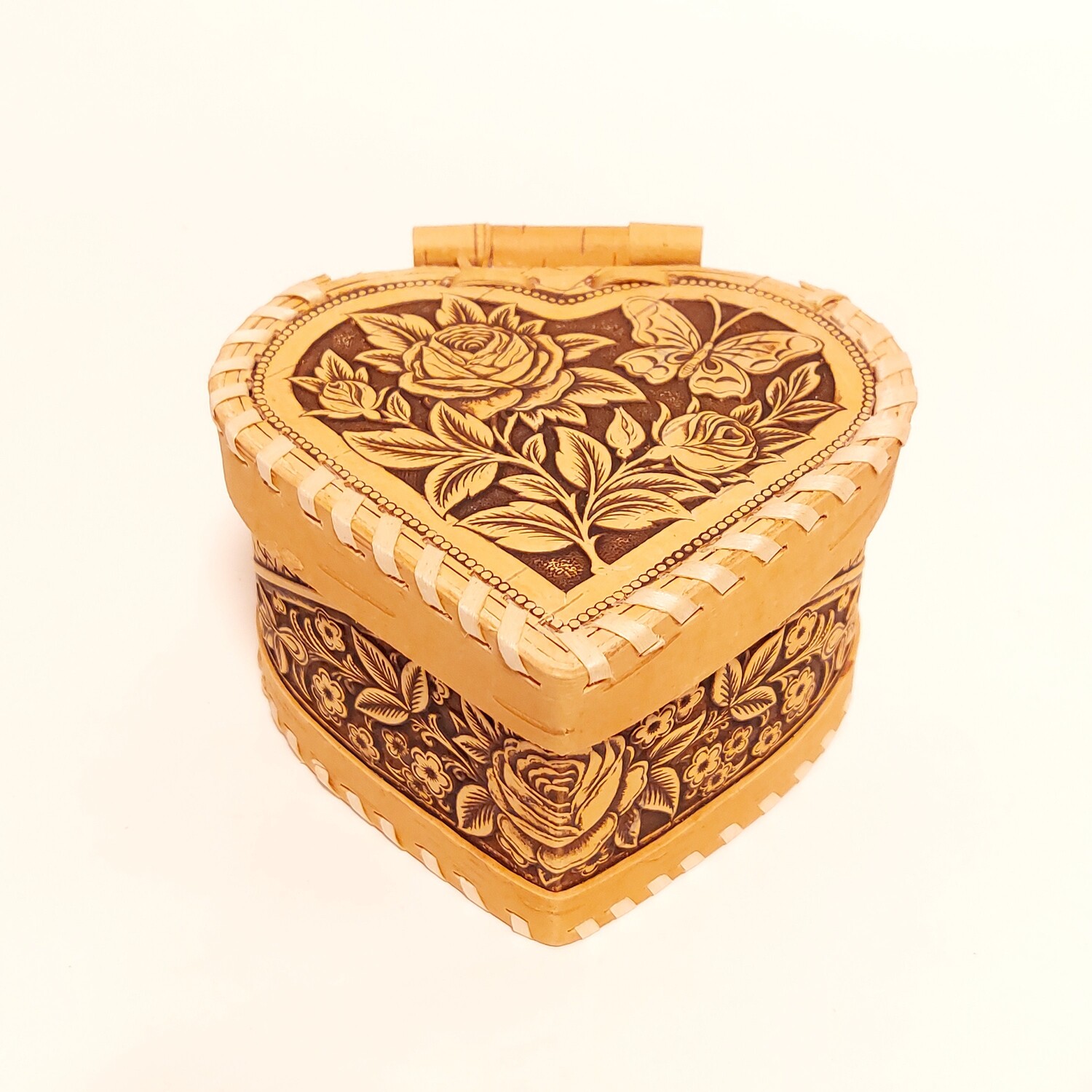 

Деревянная коробка из бересты, коробка, коробка, коробка, натуральный органический продукт ручной работы.