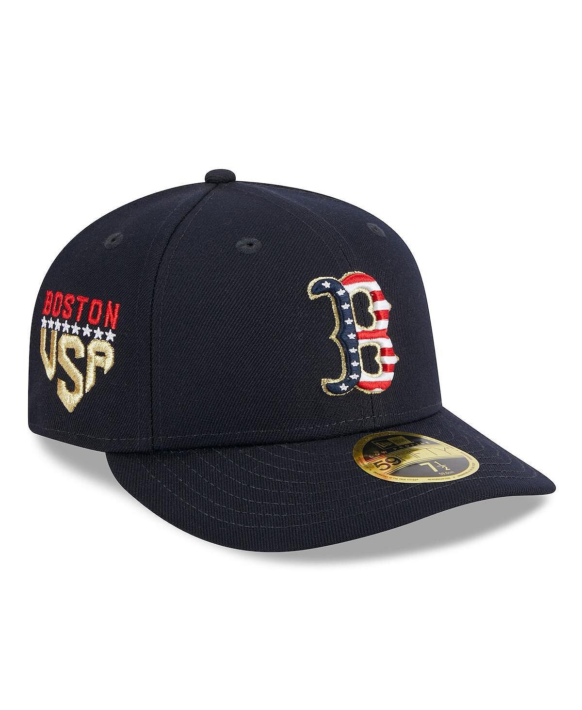 

Мужская темно-синяя бейсболка Boston Red Sox 2023, низкопрофильная низкопрофильная шляпа 59FIFTY, 2023 г. New Era