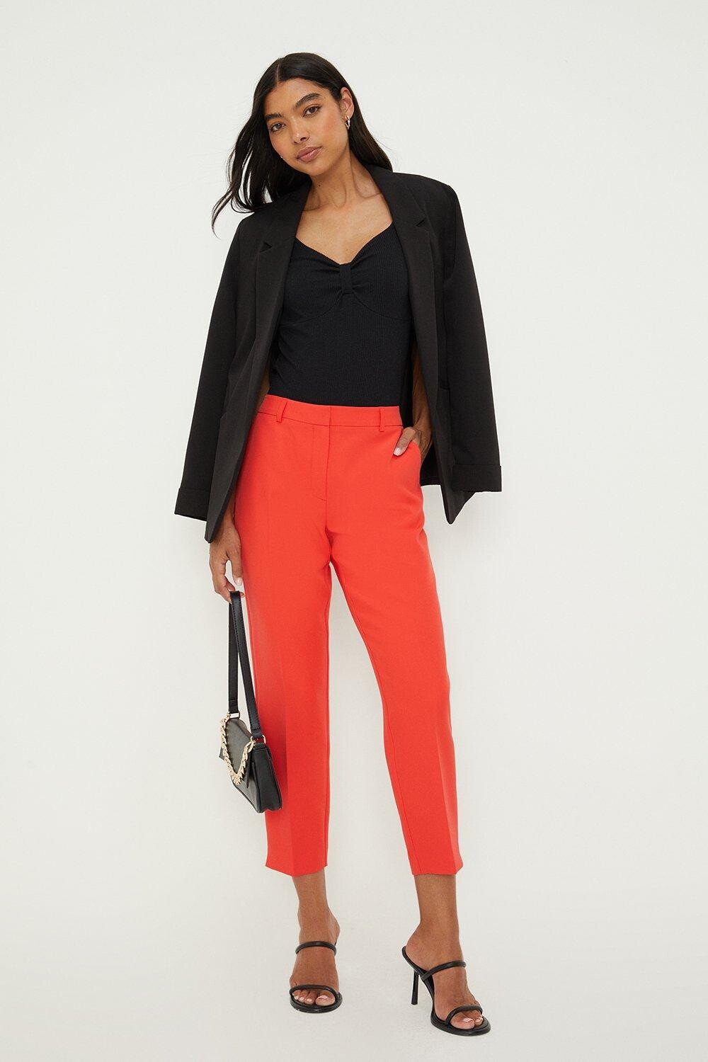 

Брюки Grazer до щиколотки Dorothy Perkins, розовый