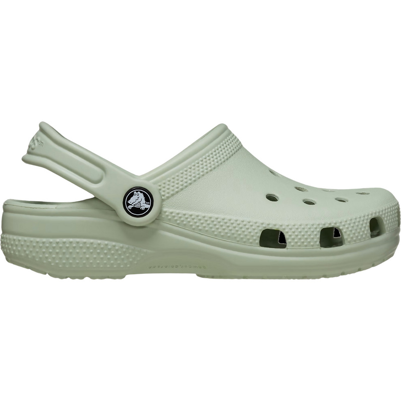 Детские классические сандалии-сабо Crocs, зеленый