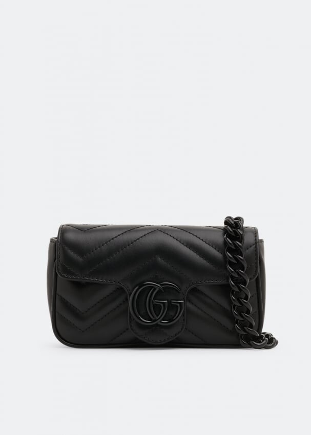 

Поясная сумка Gucci GG Marmont, черный