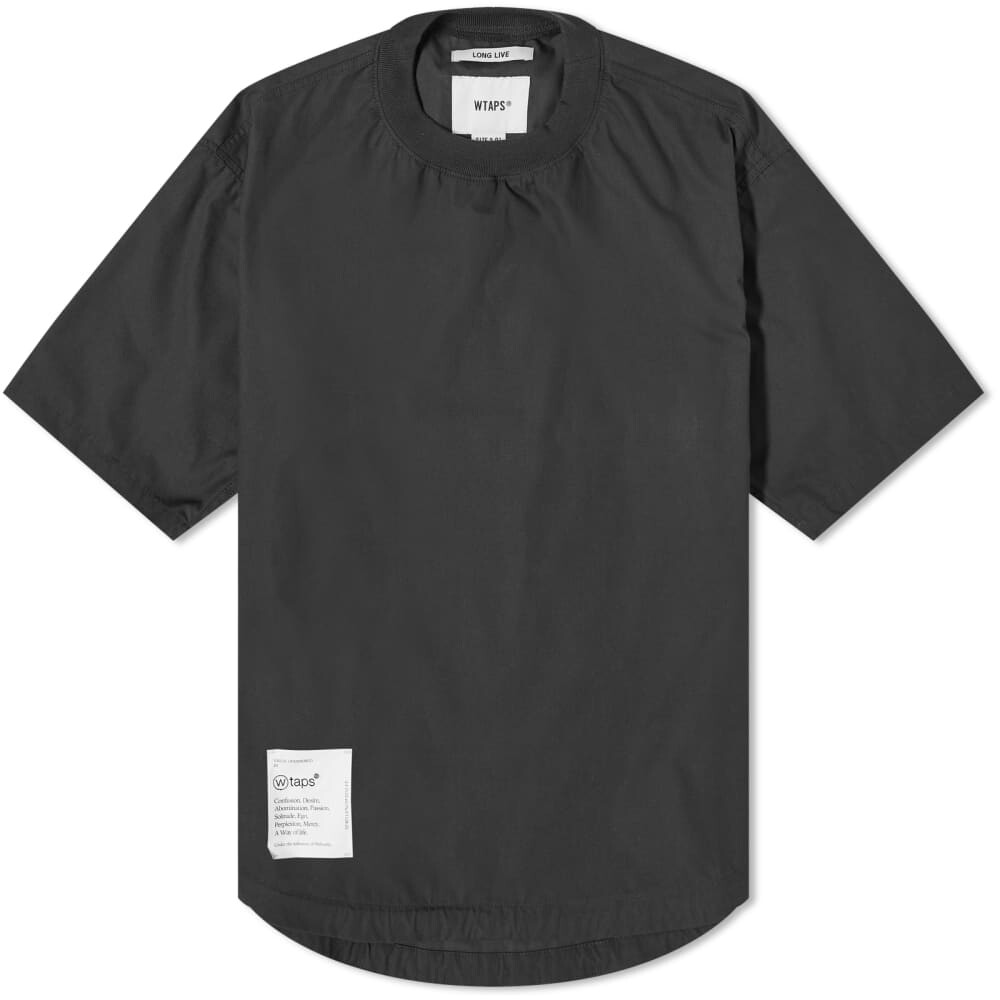 

WTAPS 14 Свитер с короткими рукавами, черный