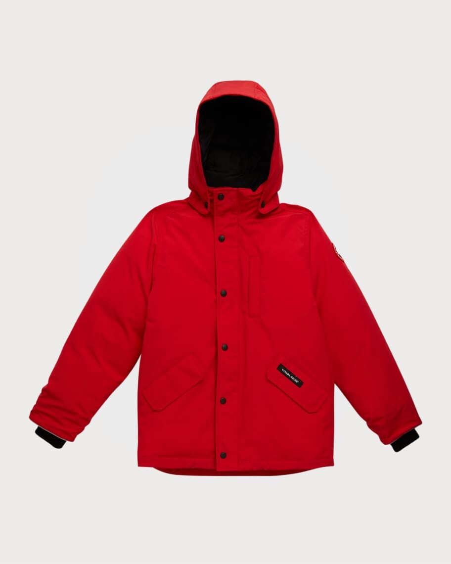 

Детская парка с логотипом Logan, размер S-XL Canada Goose