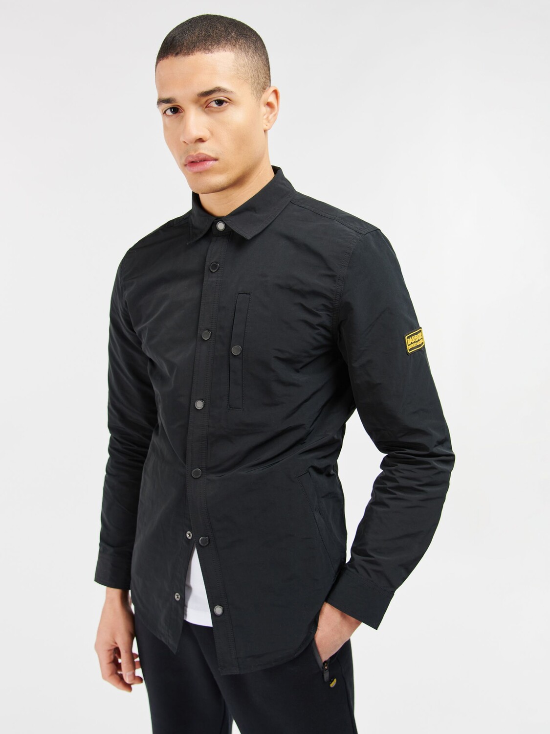 

Рубашка Barbour International Link, черная